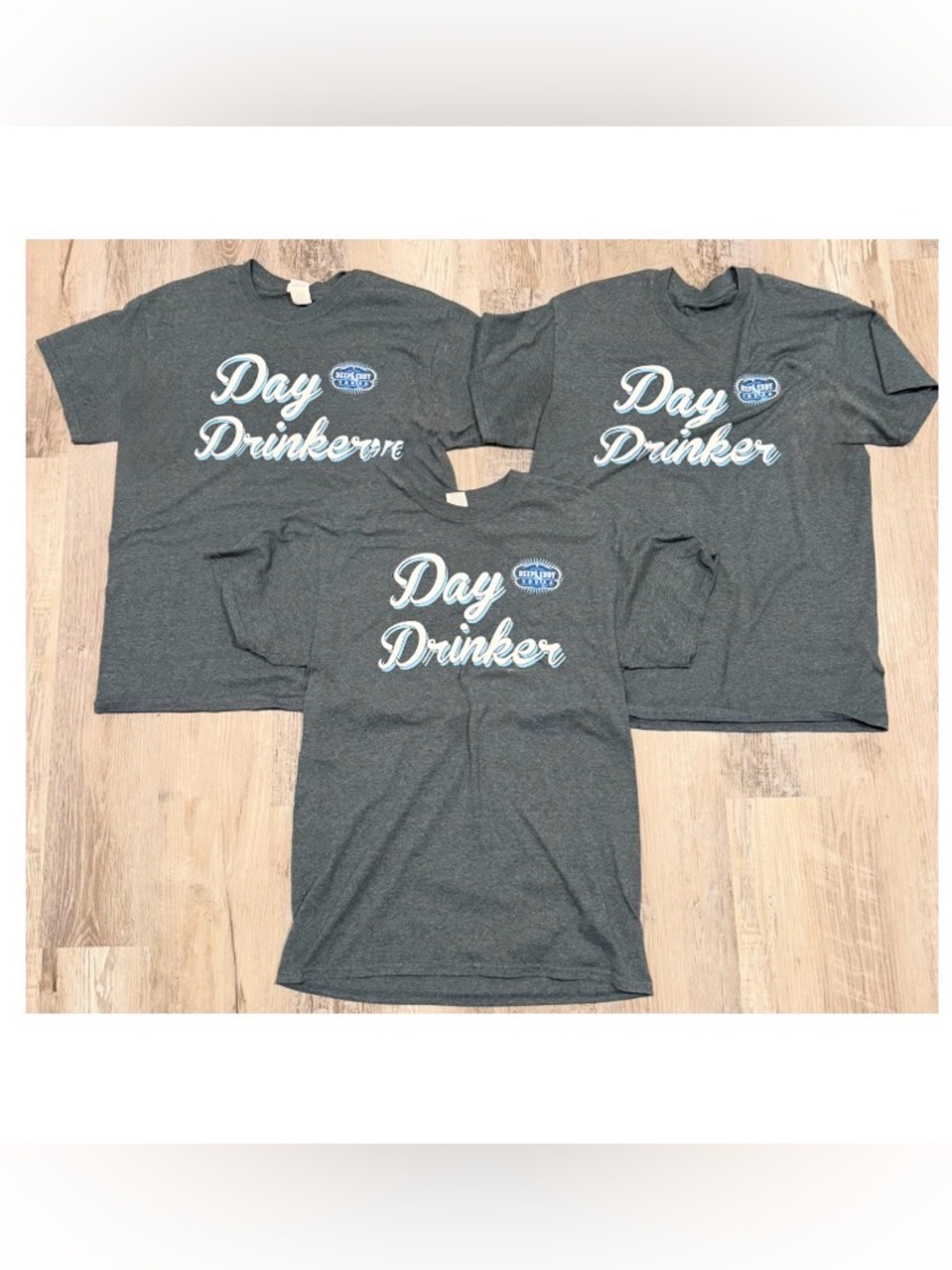 3-Deep Eddy's Vodka T-Shirts Size Medium